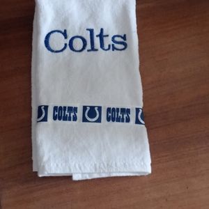 Indianapolis colts finger tip towel